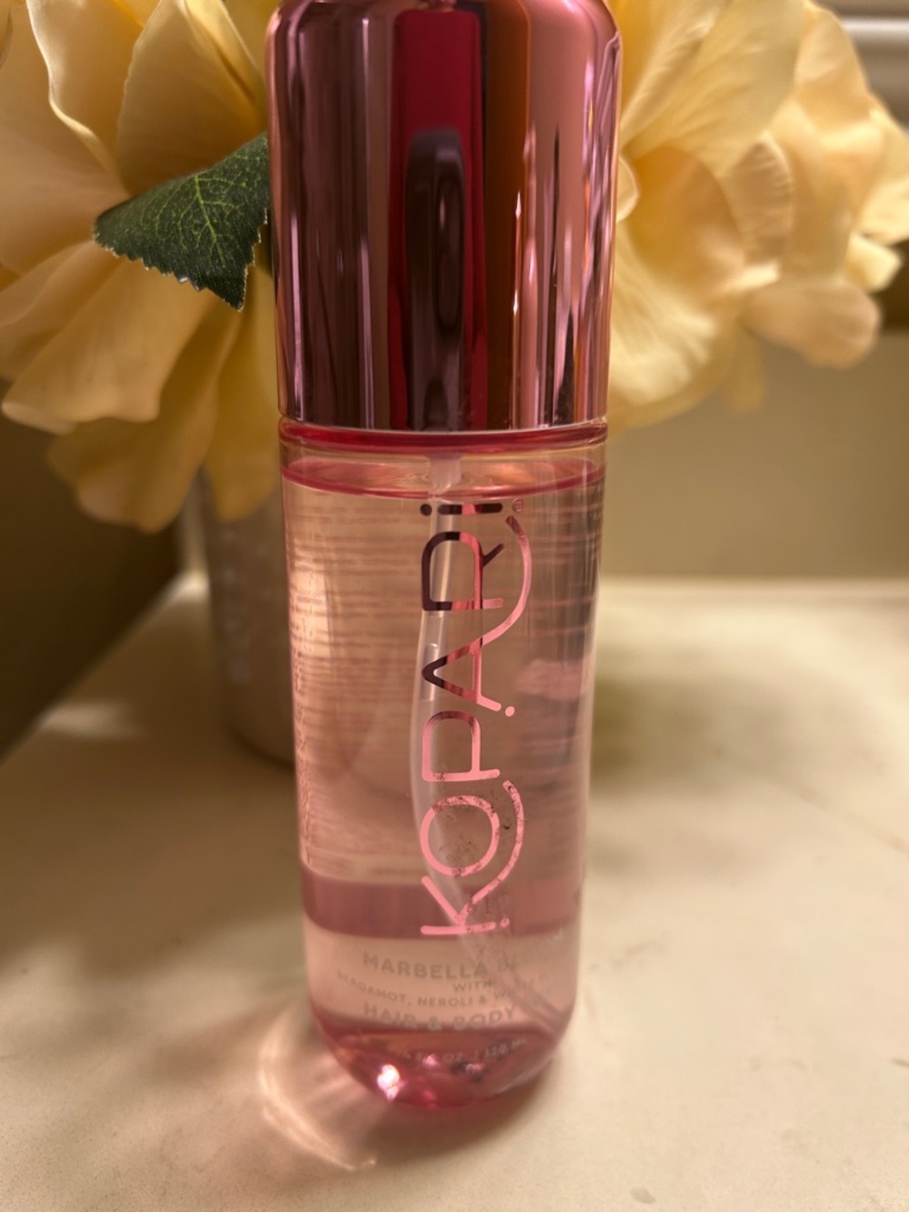 Kopari Marbella Bloom hair body mist 4oz/120ml